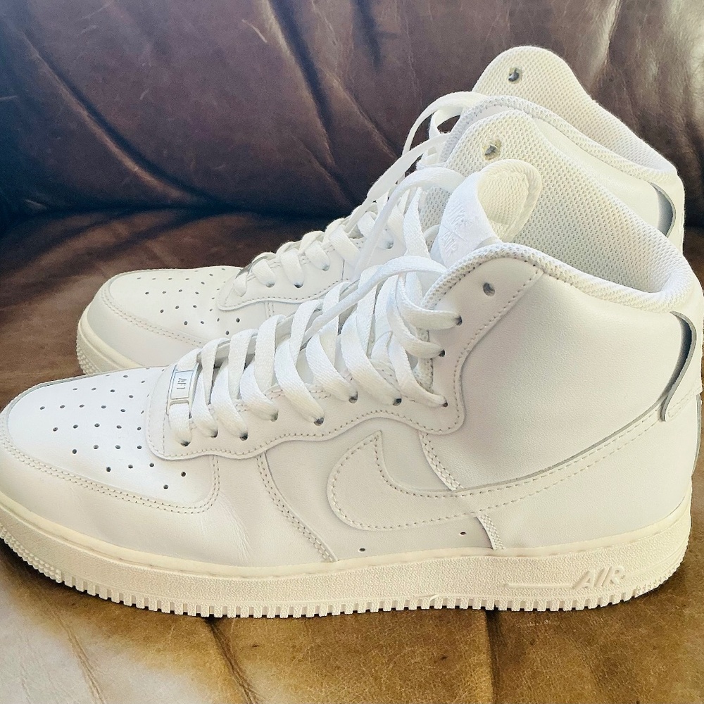 Air Force 1's, high-top